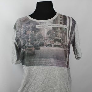 Teddy Smith Graphic Tee Sporting 89 Street Size 16